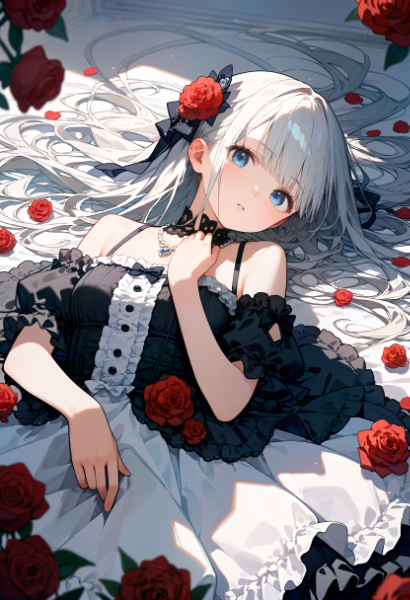 花のベット・・・