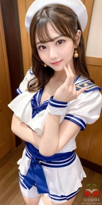【限定】セーラー服って、少女のような可愛さがあるよね。あなたに見てもらえると、もっと可愛く感じちゃうな♪