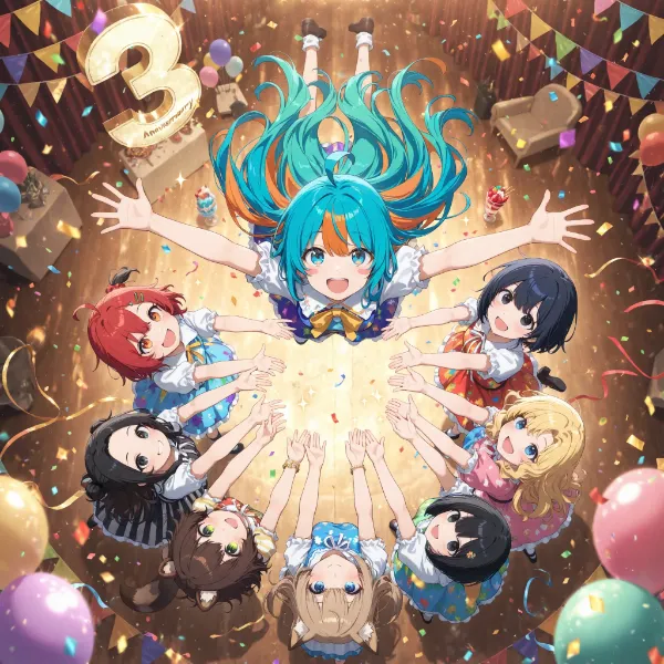 Aipictors３周年おめでとうございます！