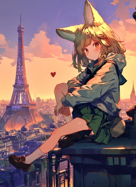 けもみみ✖︎パリ🐾