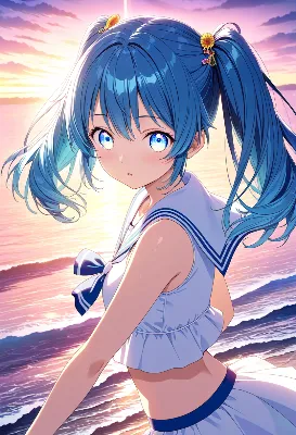 夕焼けのセーラーマーメイド