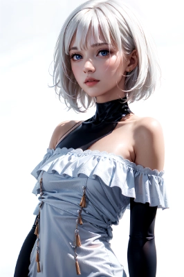 人形的な美しさ