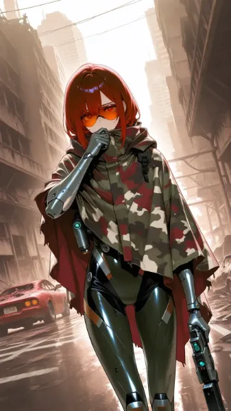 市街地戦闘(サイバーパンク)