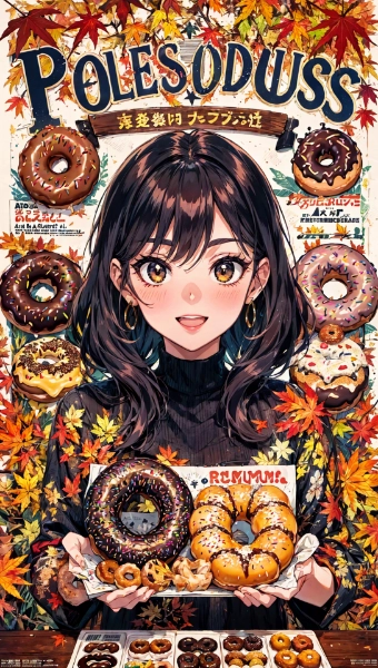 秋の限定ドーナツ