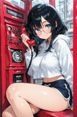 赤い電話ボックスで君に電話