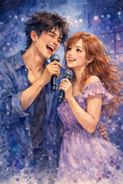 星空デュエット、恋の調べ