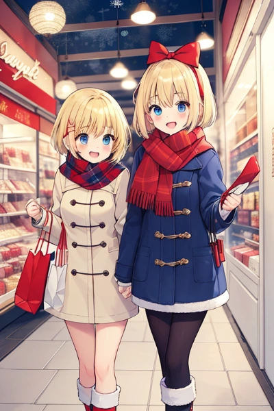 モールでおかいもの