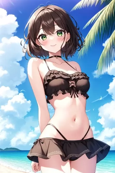 転生ちゃんの水着姿