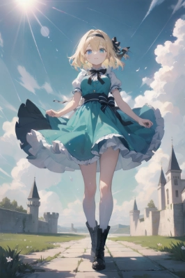金髪の少女