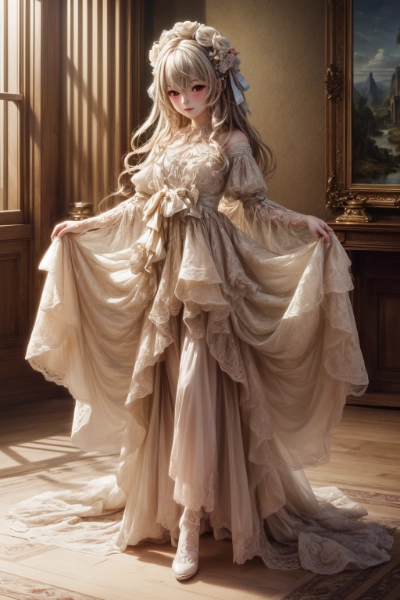 何故かプロンプトに「chou cream」と入れると