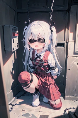 【R-18】敵に目隠しされたバニラちゃん