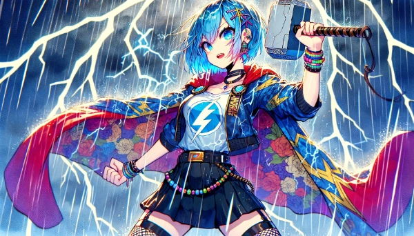雷神トール子ちゃん⚡🔨