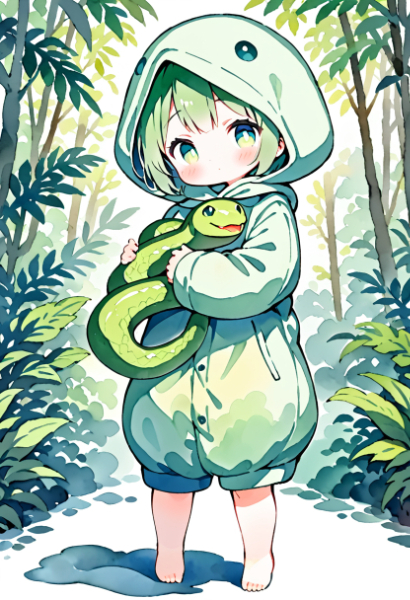 ヘビの着ぐるみ