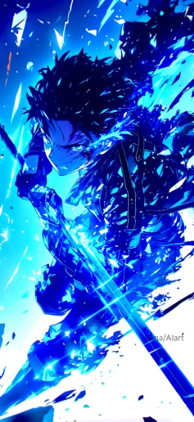 【青黒の挽歌】 Elegy of the Dark Blue\"kirito