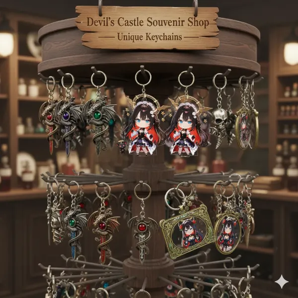 魔王城土産物コーナー