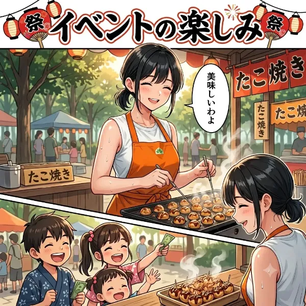 イベントの楽しみ(comic+img)