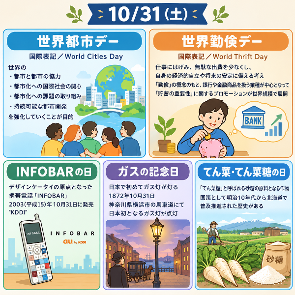10/31 何の日②