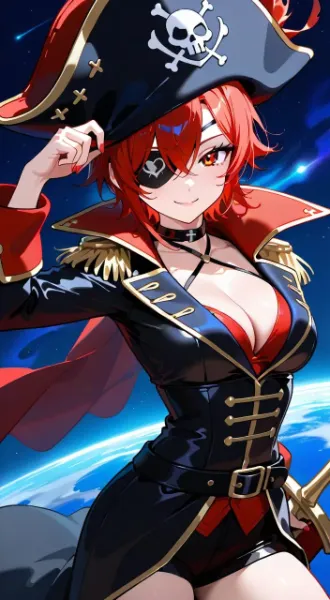 女子高生は宇宙海賊に覚醒する………♡  (霧島 紅葉)