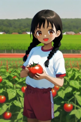 採れたてトマト