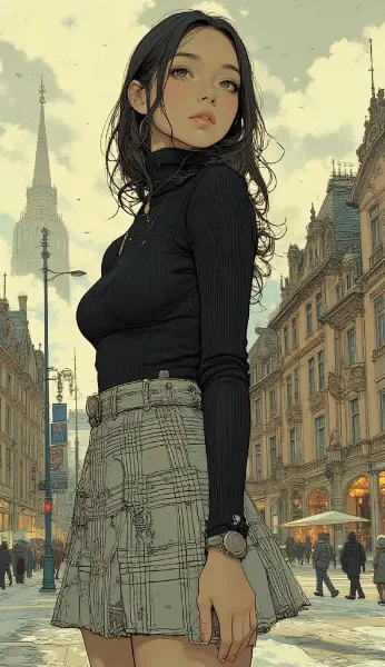 🐻中世の街並みと自然が調和する場所へ。ベルン×アニメ女子の旅コーデ3選