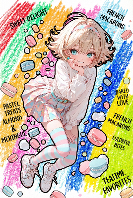 甘い虹のマカロン冒険