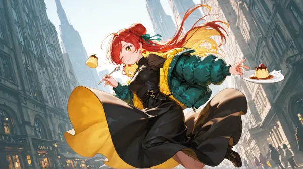 プリンにしてやるの！