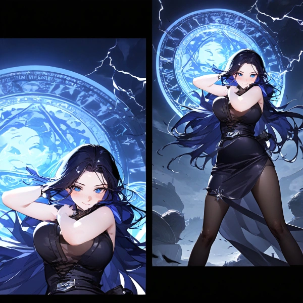 魔法陣演出が凄い事になってきた静香先生♥