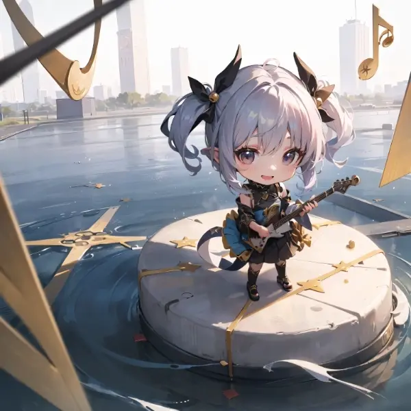 かわいいギタリスト