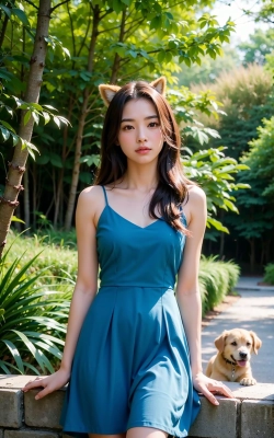 子犬といぬみみ