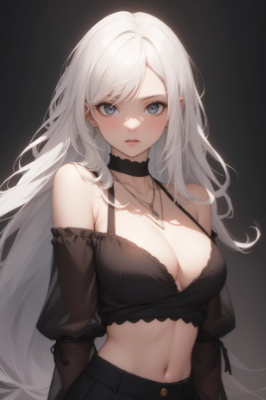 白髪お姉さん