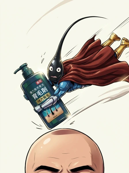 頭髪マン