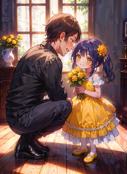 お父さんに贈る花