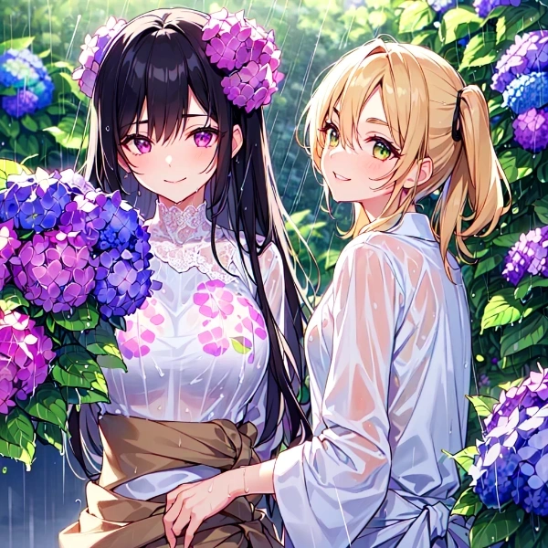 【お題投稿１年突破！！】＆後輩と、うちの子＊その1(5枚)