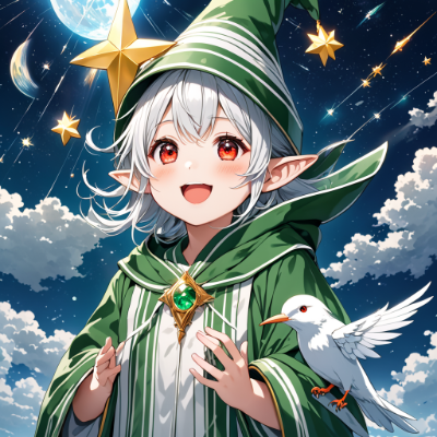 緑魔法使い