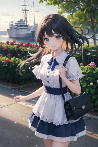 薔薇の港街