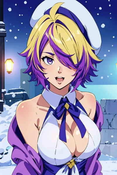 刺杉あいす　雪景色　１