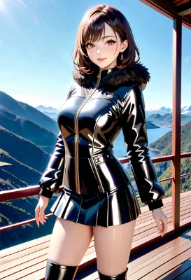 ジップアップパーカーのサムネイル