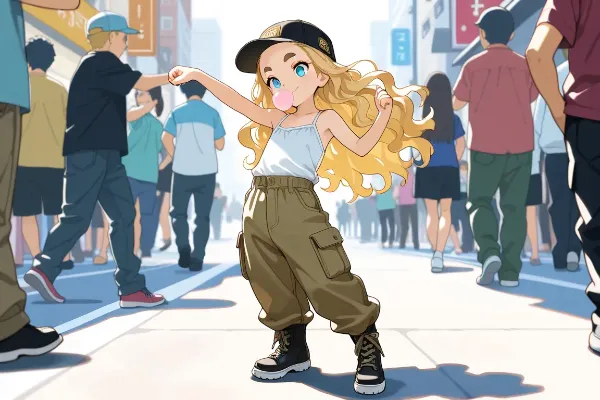 ヒップホップなおでこちゃん