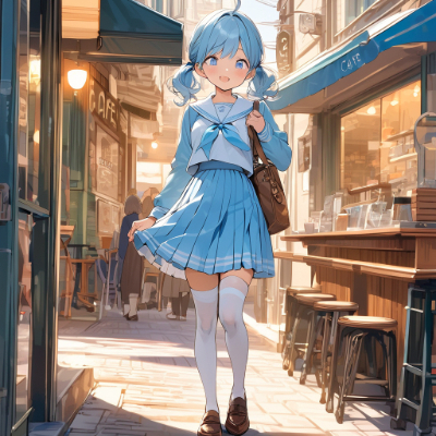 朝の通学中
