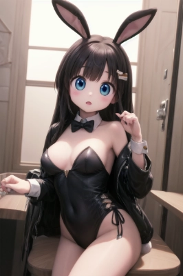 黒バニー