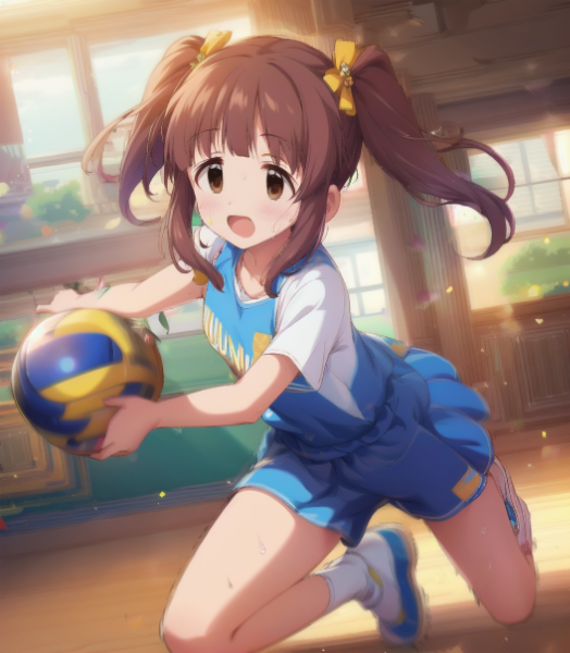 智絵里ちゃんとドッジボール！２