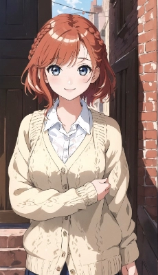 赤髪少女