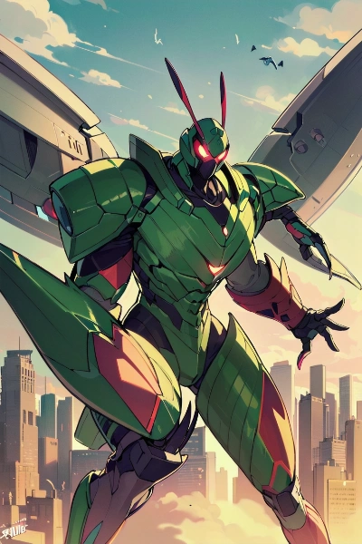 カマキリ型パワードスーツ