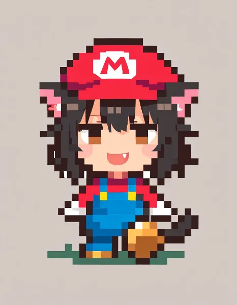 レトロゲームと言えばマリオニャ！