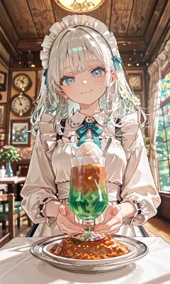 ドSメイド喫茶の特製カレーメニュー2種類