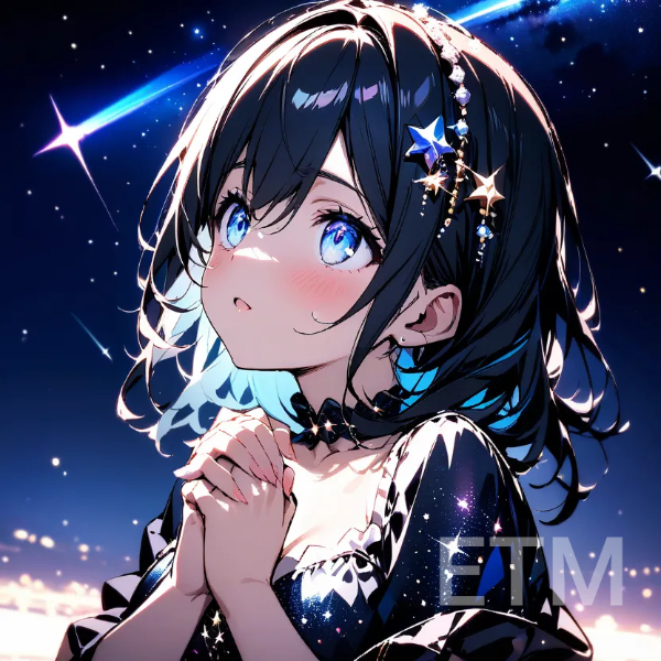 流れ星が見えてる間に3回お願い事をすると叶うらしい、無理じゃね！？