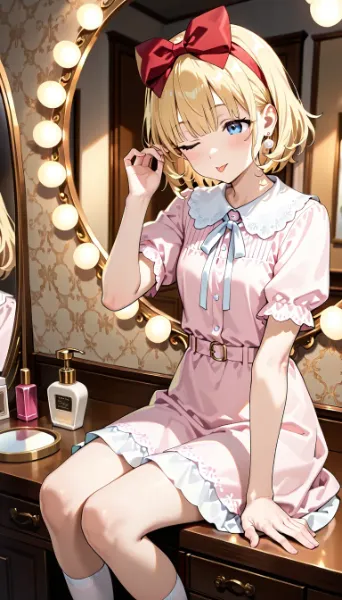 イヤリング似合っているな