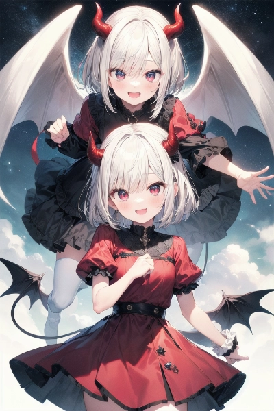 小悪魔(⃔ *`꒳´ * )⃕↝