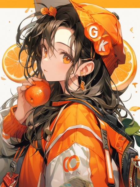 オレンジガール🍊