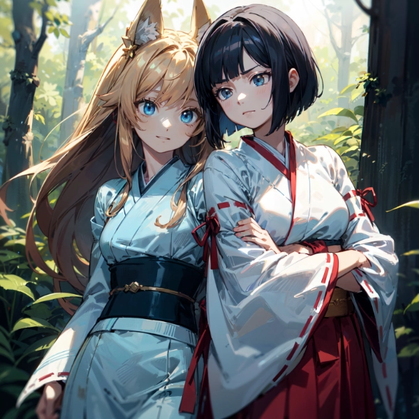 桜子さんとコン子ママ・昔馴染み